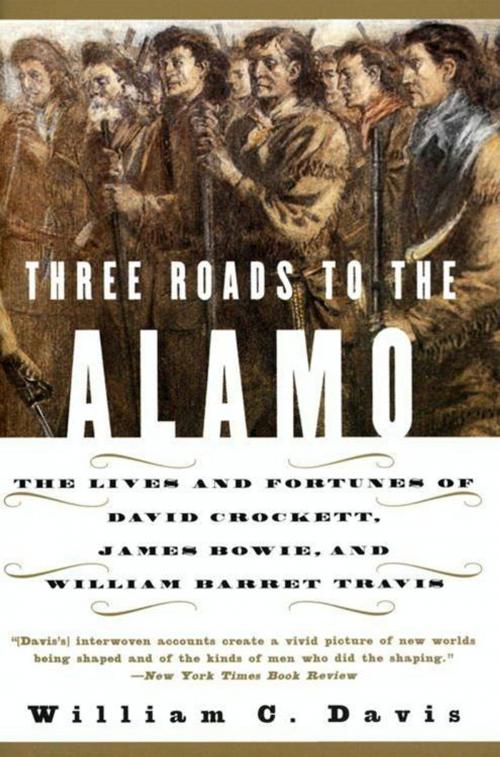 Cover of the book Three Roads to the Alamo by William C. Davis, HarperCollins e-books