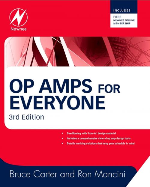 Cover of the book Op Amps for Everyone by Bruce Carter, Elsevier Science