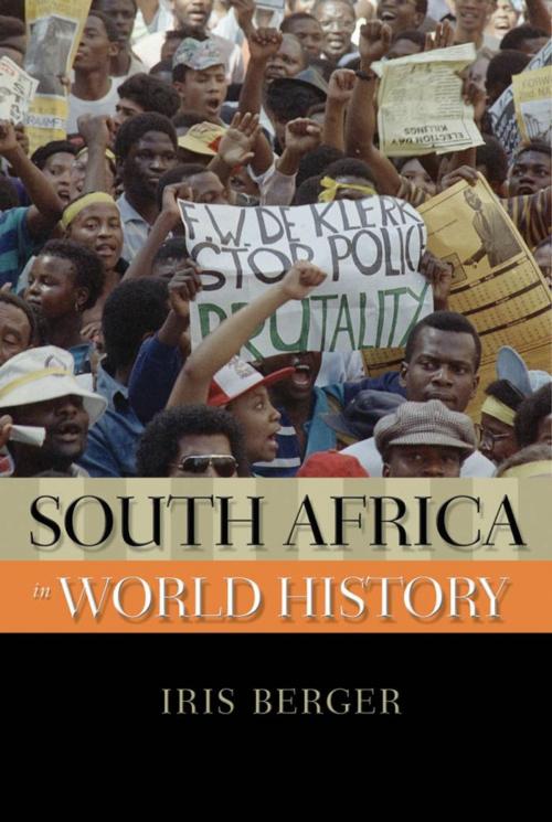 Cover of the book South Africa in World History by Iris Berger, Oxford University Press