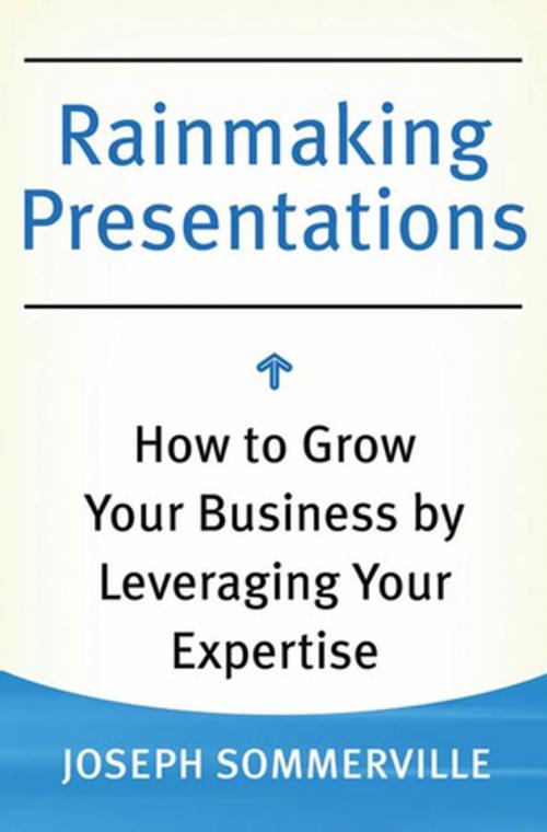 Cover of the book Rainmaking Presentations by Joseph Sommerville, St. Martin's Press