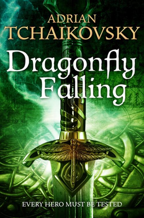 Cover of the book Dragonfly Falling by Adrian Tchaikovsky, Pan Macmillan