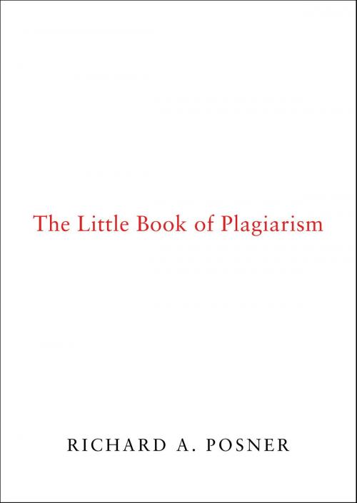 Cover of the book The Little Book of Plagiarism by Richard A. Posner, Knopf Doubleday Publishing Group