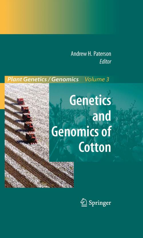 Cover of the book Genetics and Genomics of Cotton by , Springer New York