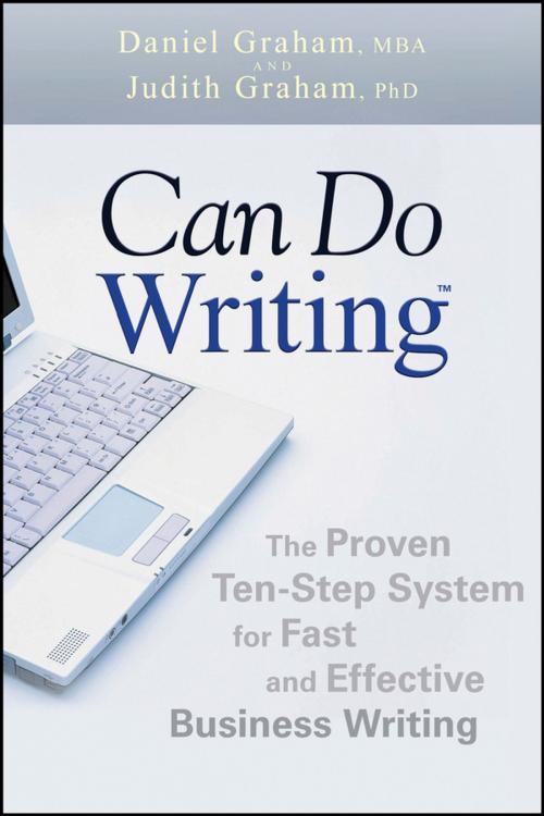 Cover of the book Can Do Writing by Daniel Graham, Judith Graham, Wiley