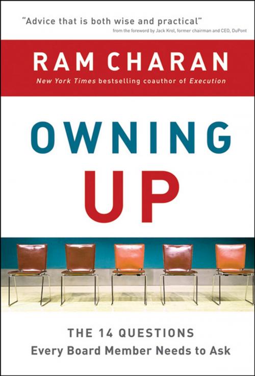 Cover of the book Owning Up by Ram Charan, Wiley