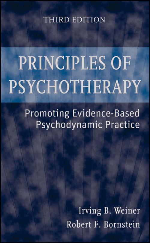 Cover of the book Principles of Psychotherapy by Irving B. Weiner, Robert F. Bornstein, Wiley