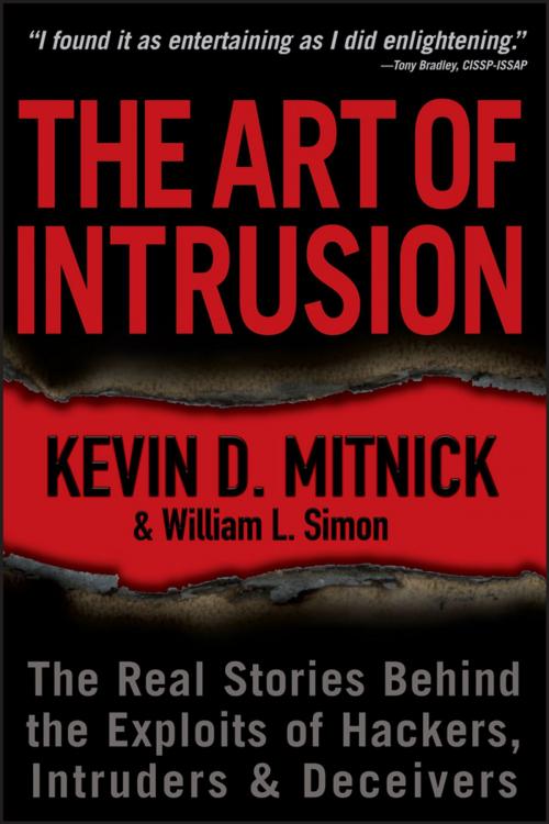 Cover of the book The Art of Intrusion by Kevin D. Mitnick, William L. Simon, Wiley
