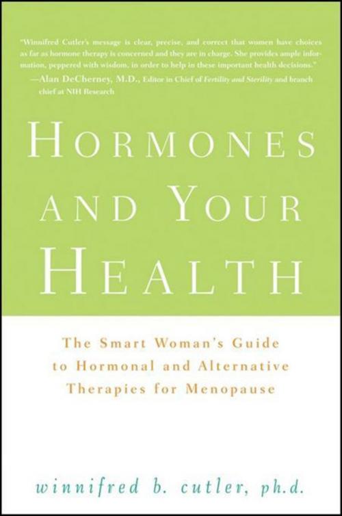 Cover of the book Hormones and Your Health by Winnifred Cutler, Turner Publishing Company