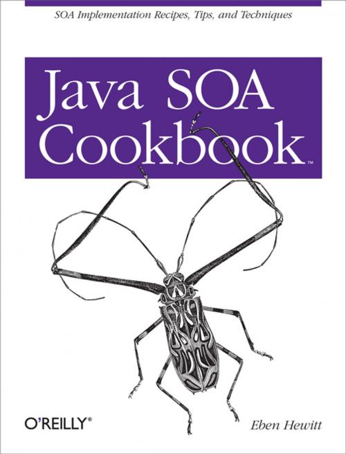 Cover of the book Java SOA Cookbook by Eben Hewitt, O'Reilly Media
