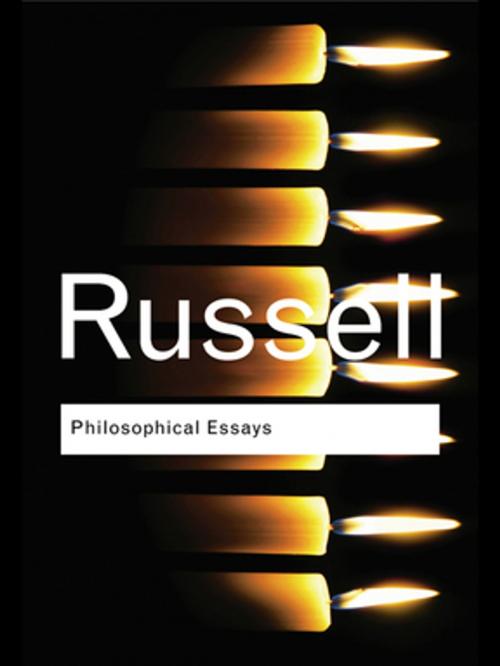 Cover of the book Philosophical Essays by Bertrand Russell, Taylor and Francis