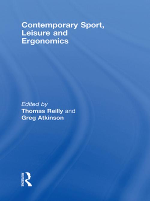 Cover of the book Contemporary Sport, Leisure and Ergonomics by , Taylor and Francis