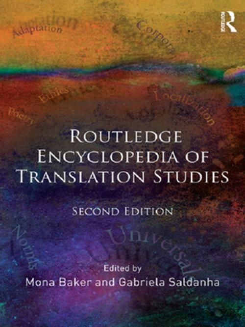 Cover of the book Routledge Encyclopedia of Translation Studies by , Taylor and Francis