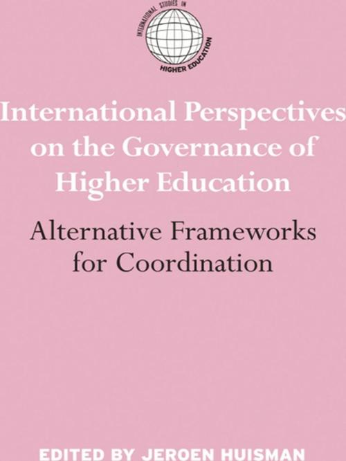 Cover of the book International Perspectives on the Governance of Higher Education by , Taylor and Francis