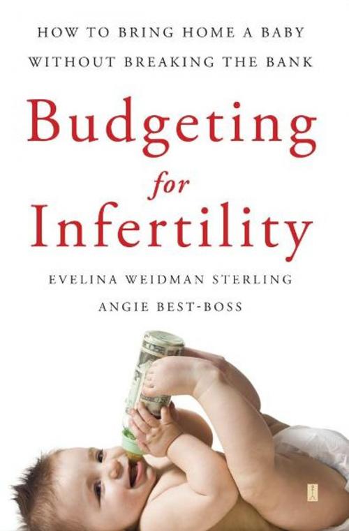Cover of the book Budgeting for Infertility by Angie Best-Boss, Evelina Weidman Sterling, Ph.D., Atria Books