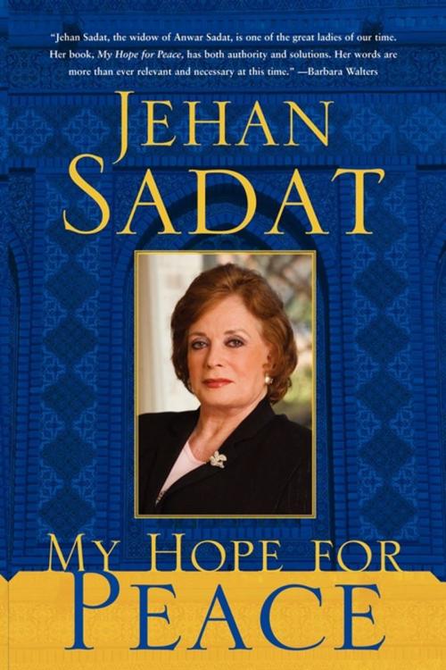 Cover of the book My Hope for Peace by Jehan Sadat, Free Press