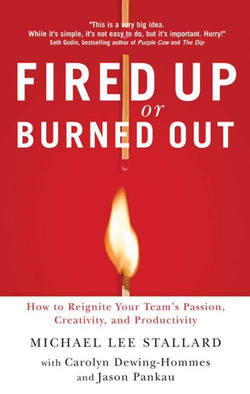 Cover of the book Fired Up or Burned Out by Michael L. Stallard, HarperCollins Leadership
