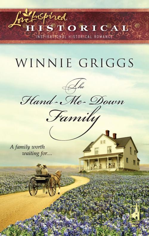 Cover of the book The Hand-Me-Down Family by Winnie Griggs, Steeple Hill