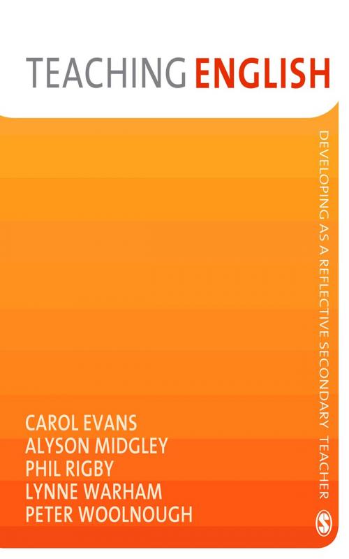 Cover of the book Teaching English by Alyson Midgley, Phil Rigby, Lynne Warham, Peter Woolnough, Dr. Carol Evans, SAGE Publications