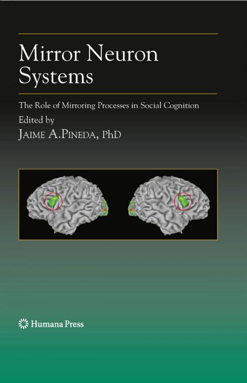 Cover of the book Mirror Neuron Systems by , Humana Press