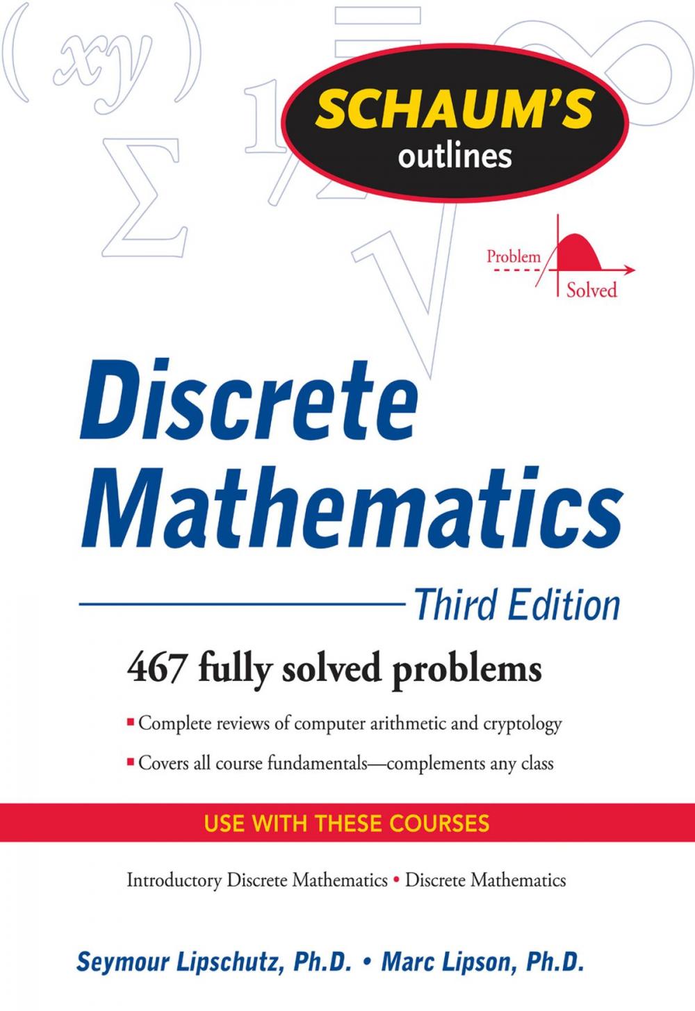 Big bigCover of Schaum's Outline of Discrete Mathematics, Revised Third Edition
