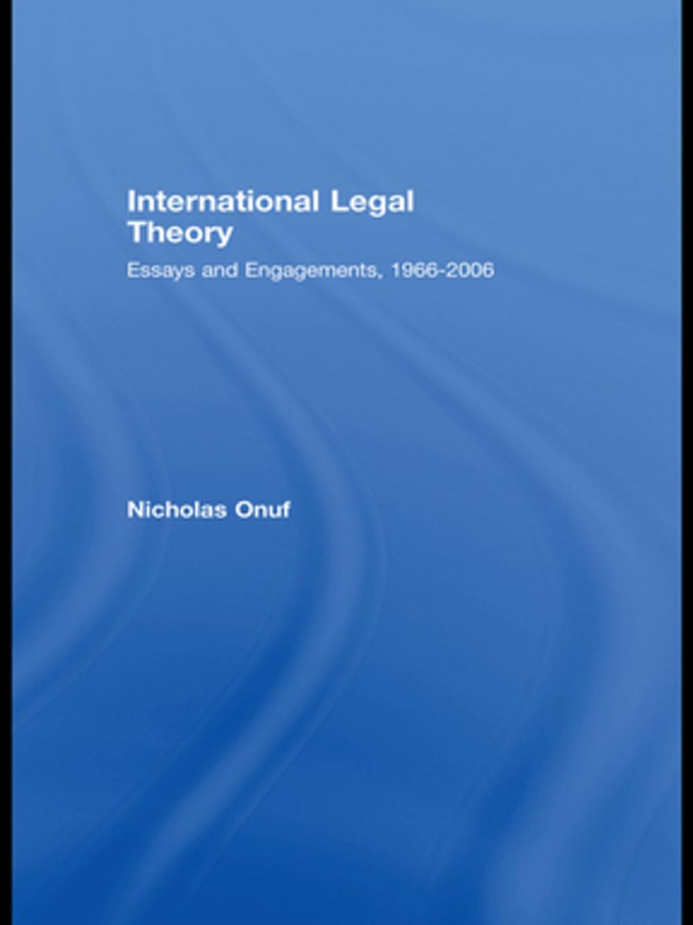 Big bigCover of International Legal Theory