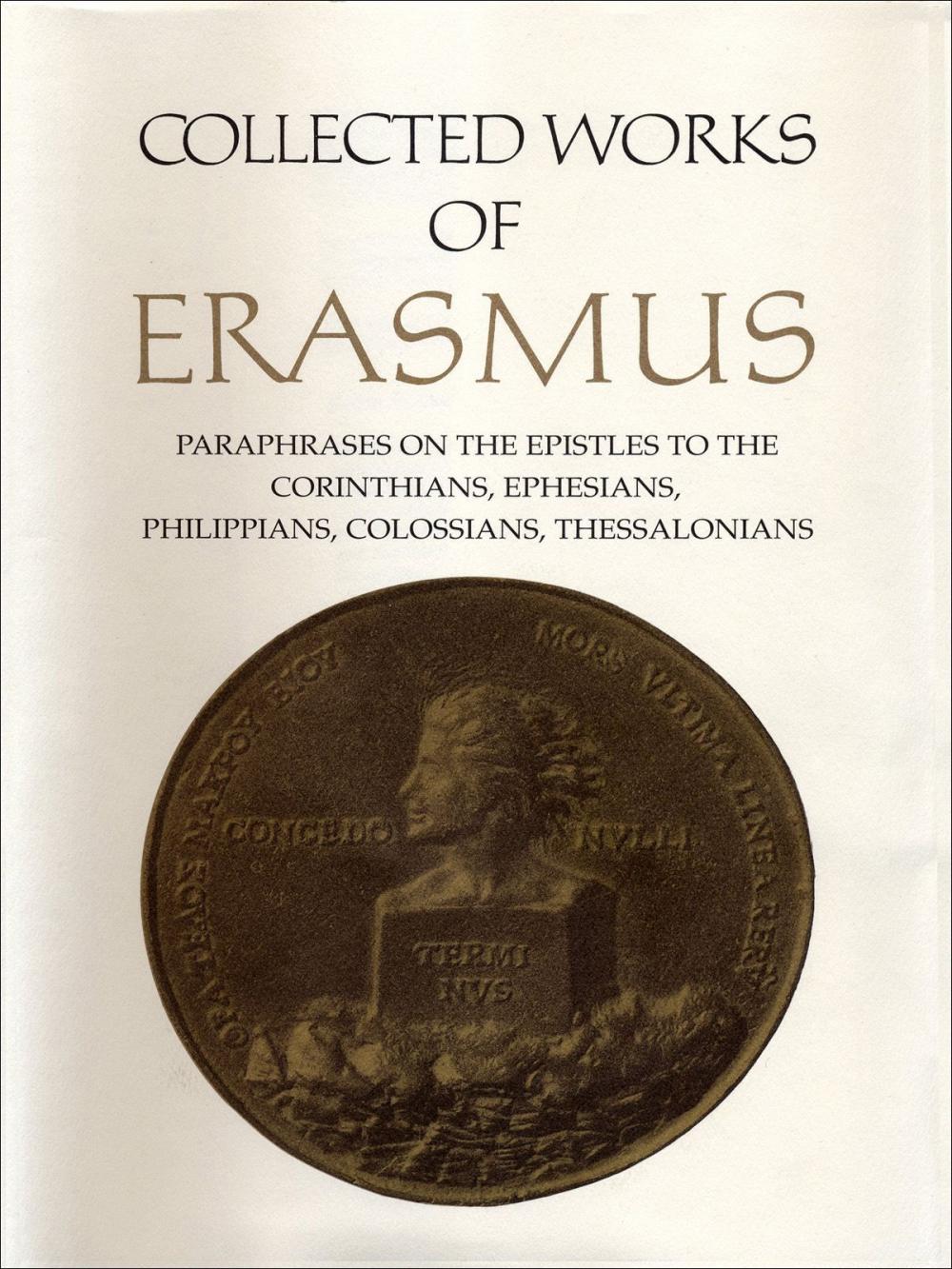 Big bigCover of Paraphrases on the Epistles to the Corinthians, Ephesians, Philippans, Colossians, and Thessalonians