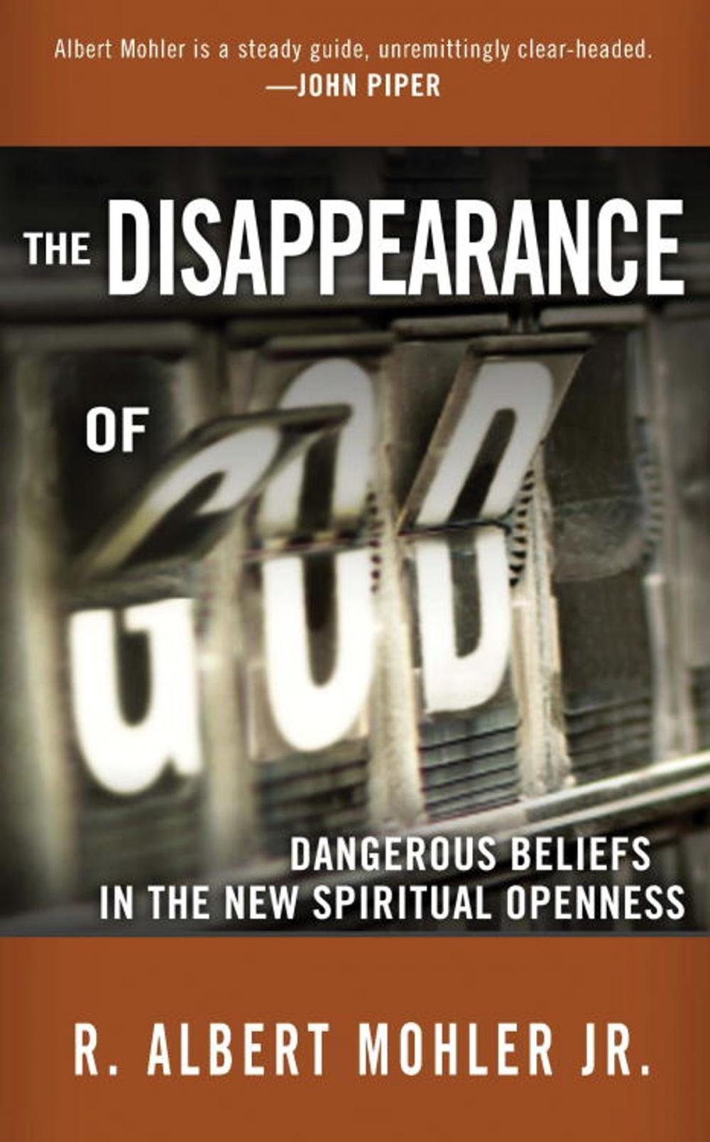 Big bigCover of The Disappearance of God