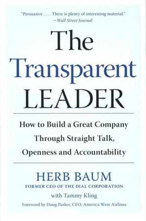 Book cover of The Transparent Leader