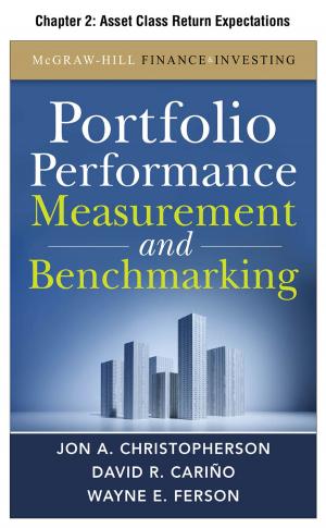 Book cover of Portfolio Performance Measurement and Benchmarking, Chapter 2 - Asset Class Return Expectations