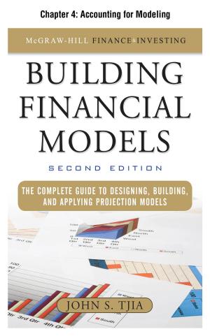 Cover of the book Building Financial Models, Chapter 4 - Accounting for Modeling by Steven Haines