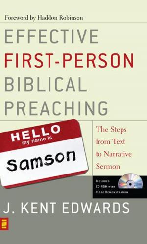 Cover of the book Effective First-Person Biblical Preaching by Gary M. Burge
