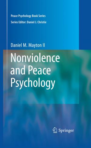 Cover of the book Nonviolence and Peace Psychology by Alexander J. Zaslavski