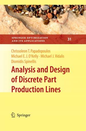 Book cover of Analysis and Design of Discrete Part Production Lines