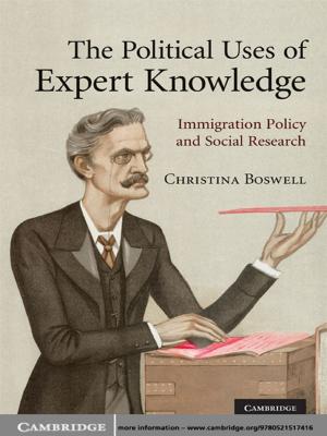Cover of the book The Political Uses of Expert Knowledge by Francesca Brittan