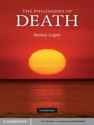 Cover of the book The Philosophy of Death by Jonathan Seitz