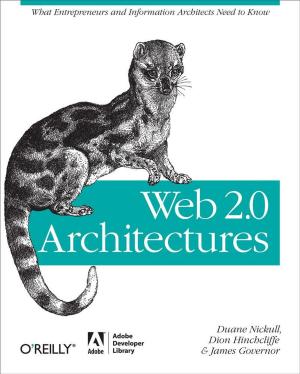 Cover of the book Web 2.0 Architectures by E. A. Vander Veer