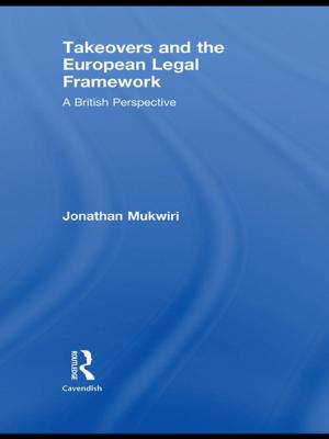 Cover of the book Takeovers and the European Legal Framework by Jennifer Higgins