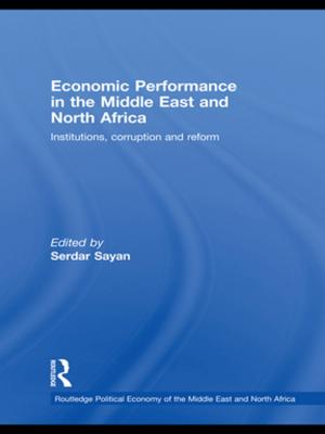 Cover of the book Economic Performance in the Middle East and North Africa by E Raghavan, James Manor