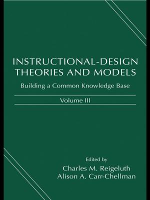 Cover of the book Instructional-Design Theories and Models, Volume III by Andrew Wright