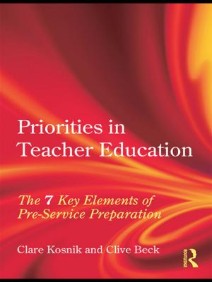 Cover of the book Priorities in Teacher Education by Edgar J. McManus, Tara Helfman
