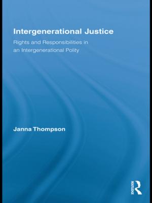 Cover of the book Intergenerational Justice by Richard Schacht