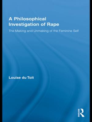 Cover of the book A Philosophical Investigation of Rape by Rita Cheminais
