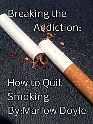Book cover of Breaking the Addiction: How to Quit Smoking