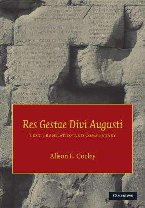 Cover of the book Res Gestae Divi Augusti by Claudia Claridge