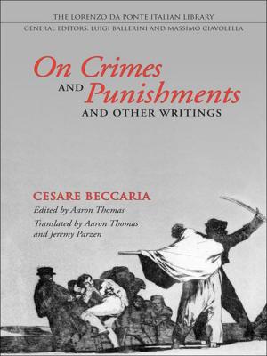 Cover of the book On Crimes and Punishments and Other Writings by Jill Ross
