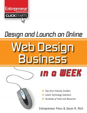 Cover of the book Design and Launch an Online Web Design Business in a Week by Eileen Figure Sandlin, Entrepreneur magazine