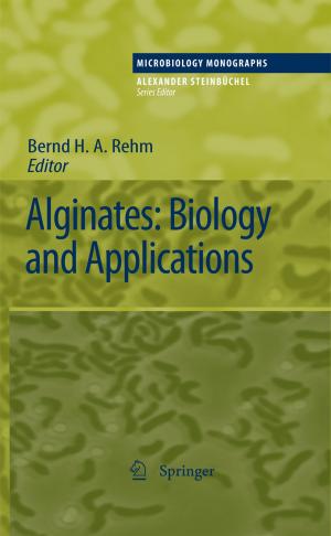 Cover of the book Alginates: Biology and Applications by Mohamed Shama