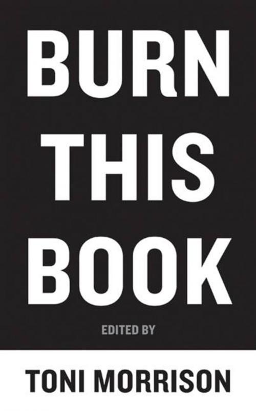 Cover of the book Burn This Book by Toni Morrison, HarperStudio