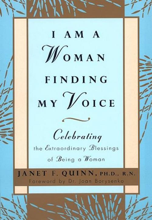 Cover of the book I Am a Woman Finding My Voice by Janet Quinn, HarperCollins e-books