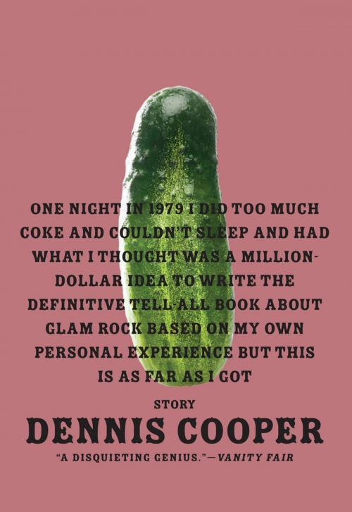Cover of the book One Night in 1979 I Did Too Much Coke and Couldn't Sleep by Dennis Cooper, HarperCollins e-books